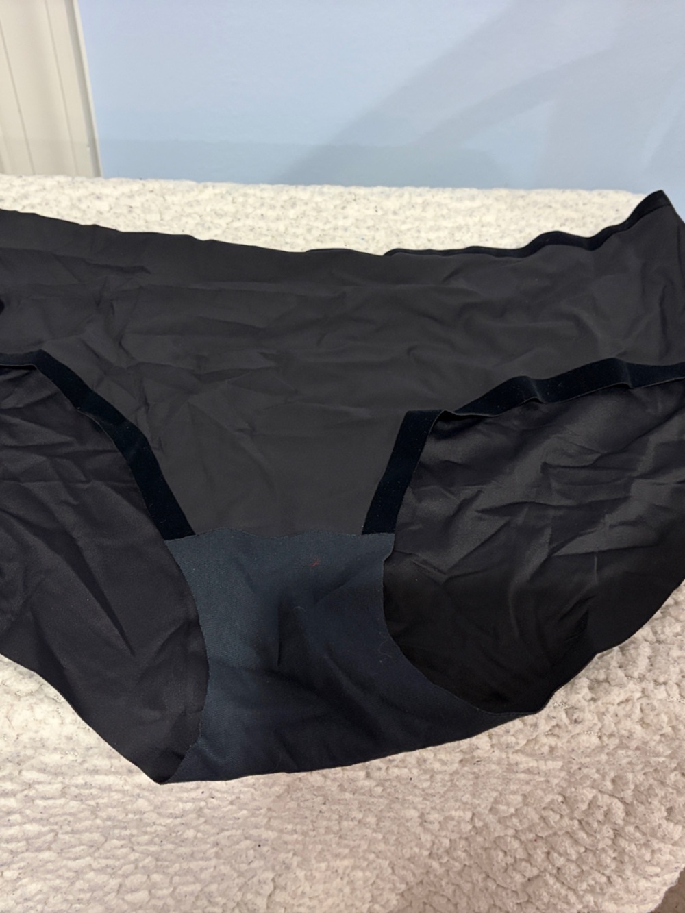 Seamless Black Women's Brief Panty